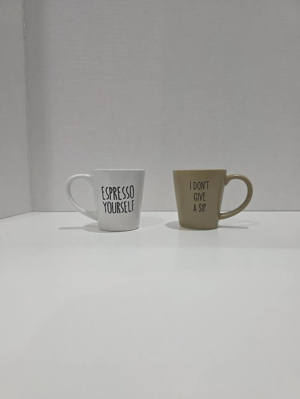 (2) 2oz Mini Espresso Shot Mugs